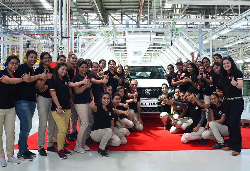 MG Hector production