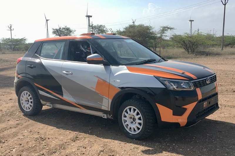 Rally-spec Mahindra XUV300 India