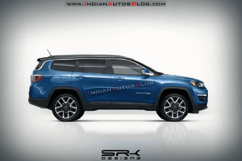 Jeep 7-Seater SUV Rendering