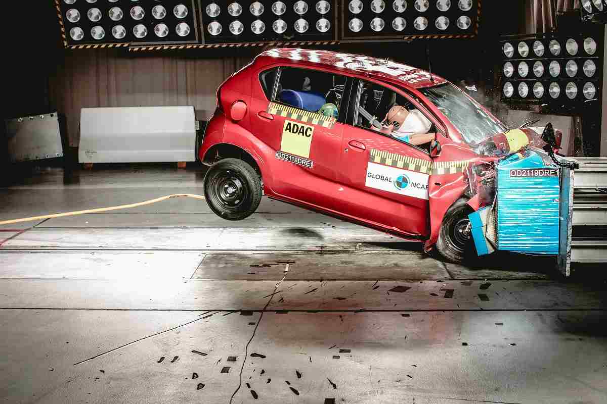 Datsun RediGO crash test