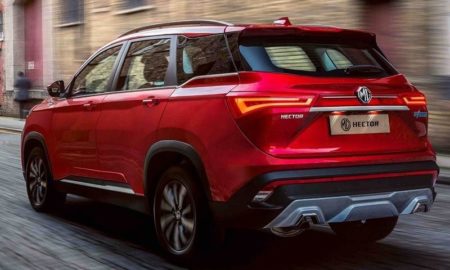 MG Hector In Red