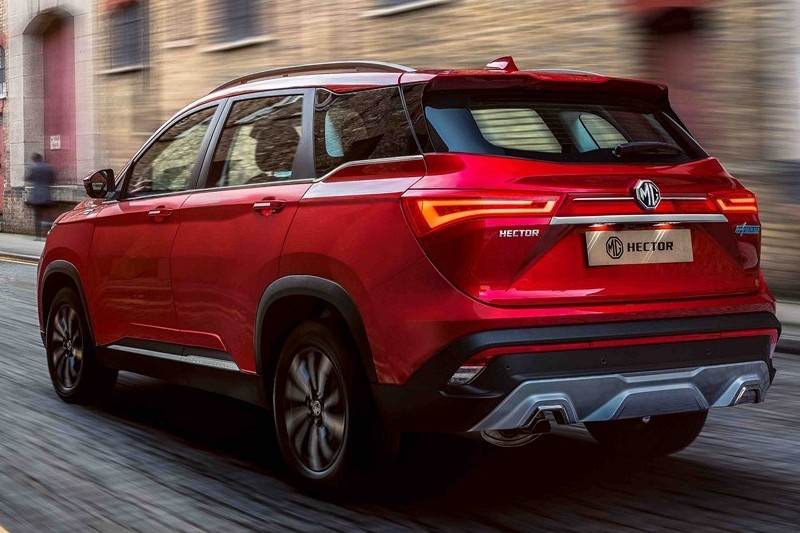 MG Hector In Red