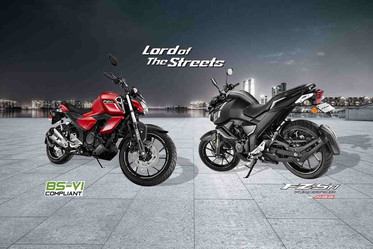 Bs6 Compliant Yamaha Fz Fz S Launched Gets New Colors