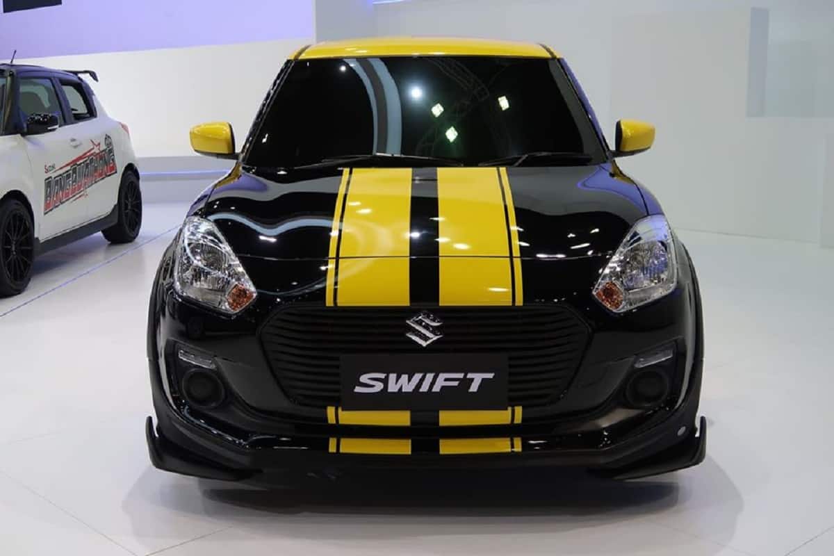 Modified Maruti Swift Style Features