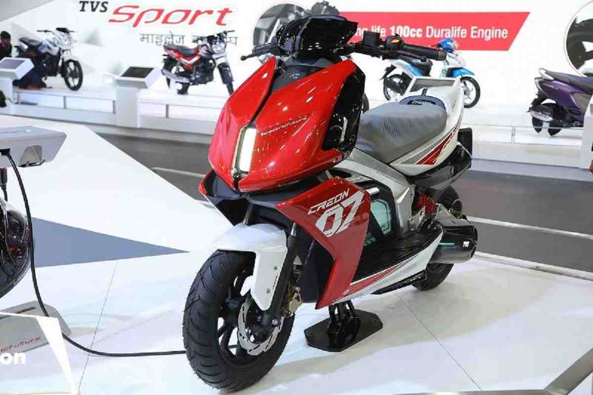 TVS Creon Based Electric Scooter