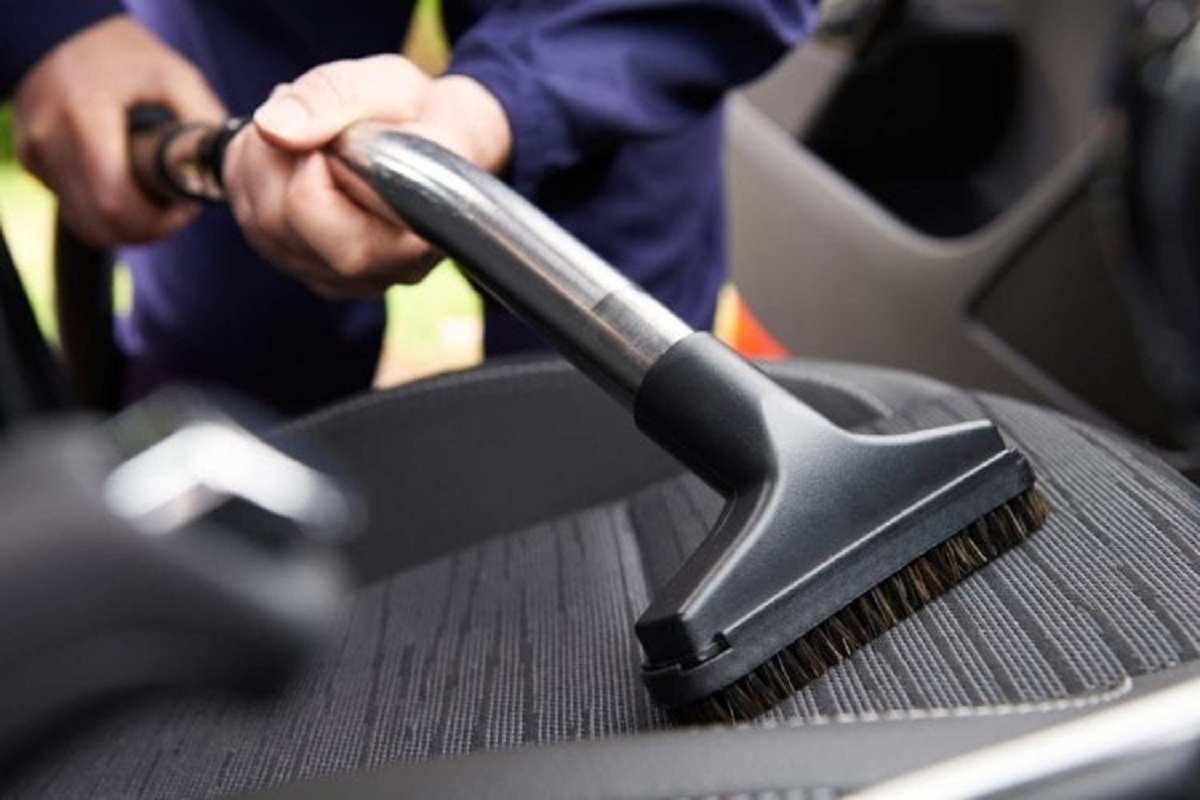 Cleaning Seats of Car