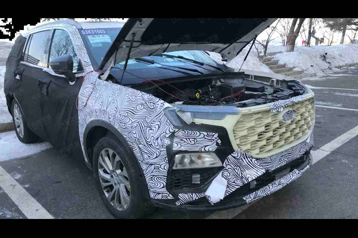 Ford Endeavour 2021 Spied