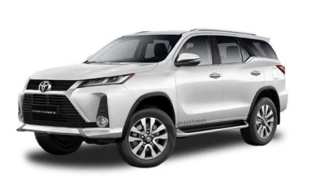 Toyota Fortuner 2020 rendering
