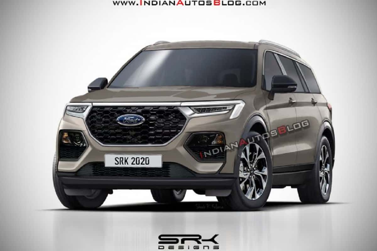 2021 Ford Endeavour Rendered