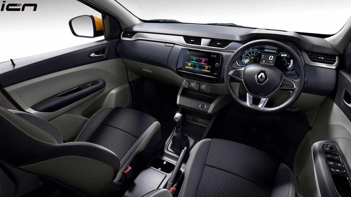 Renault Triber AMT interior