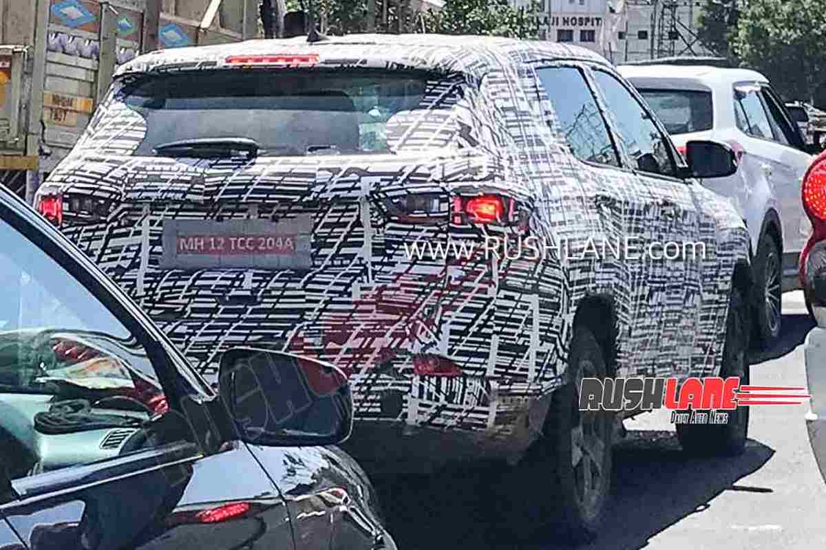2021 Jeep Compass Facelift Spied