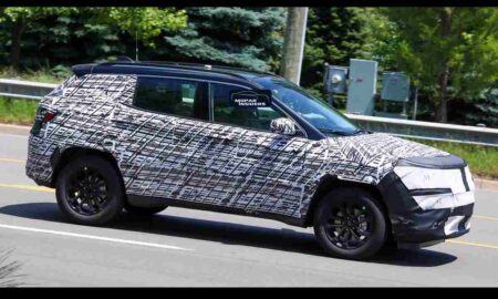 2021 Jeep Compass facelift Spied