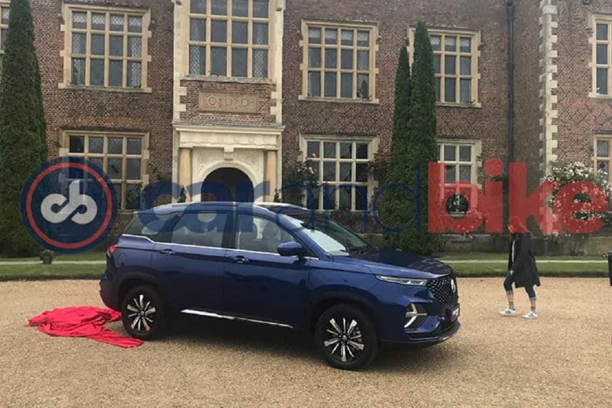 MG Hector Plus Blue Colour