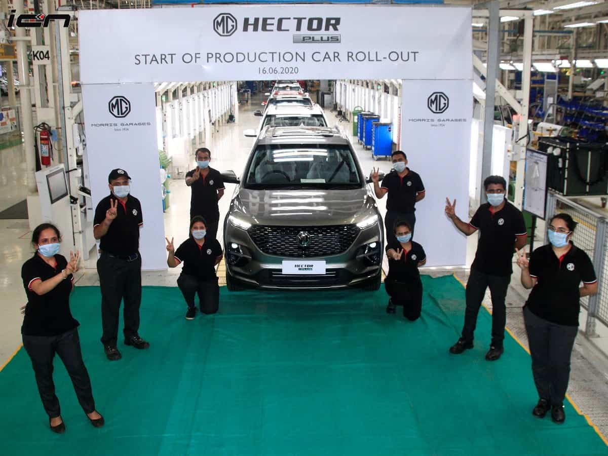 MG Hector Plus Production
