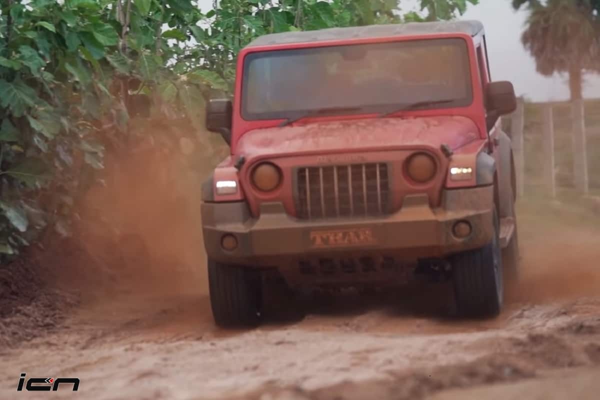2020 Mahindra Thar off road features
