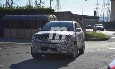 Jeep Compass facelift Front Spied