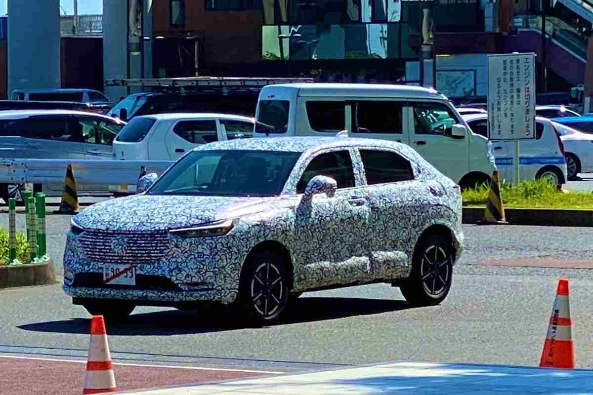 New Honda HR-V Coupe SUV Spied