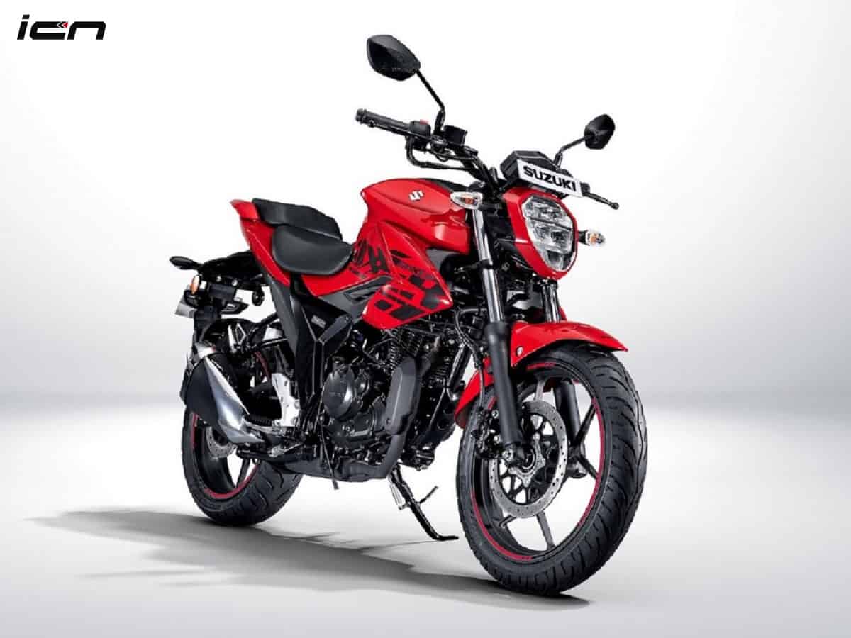 2020 Suzuki Gixxer New Red Colour