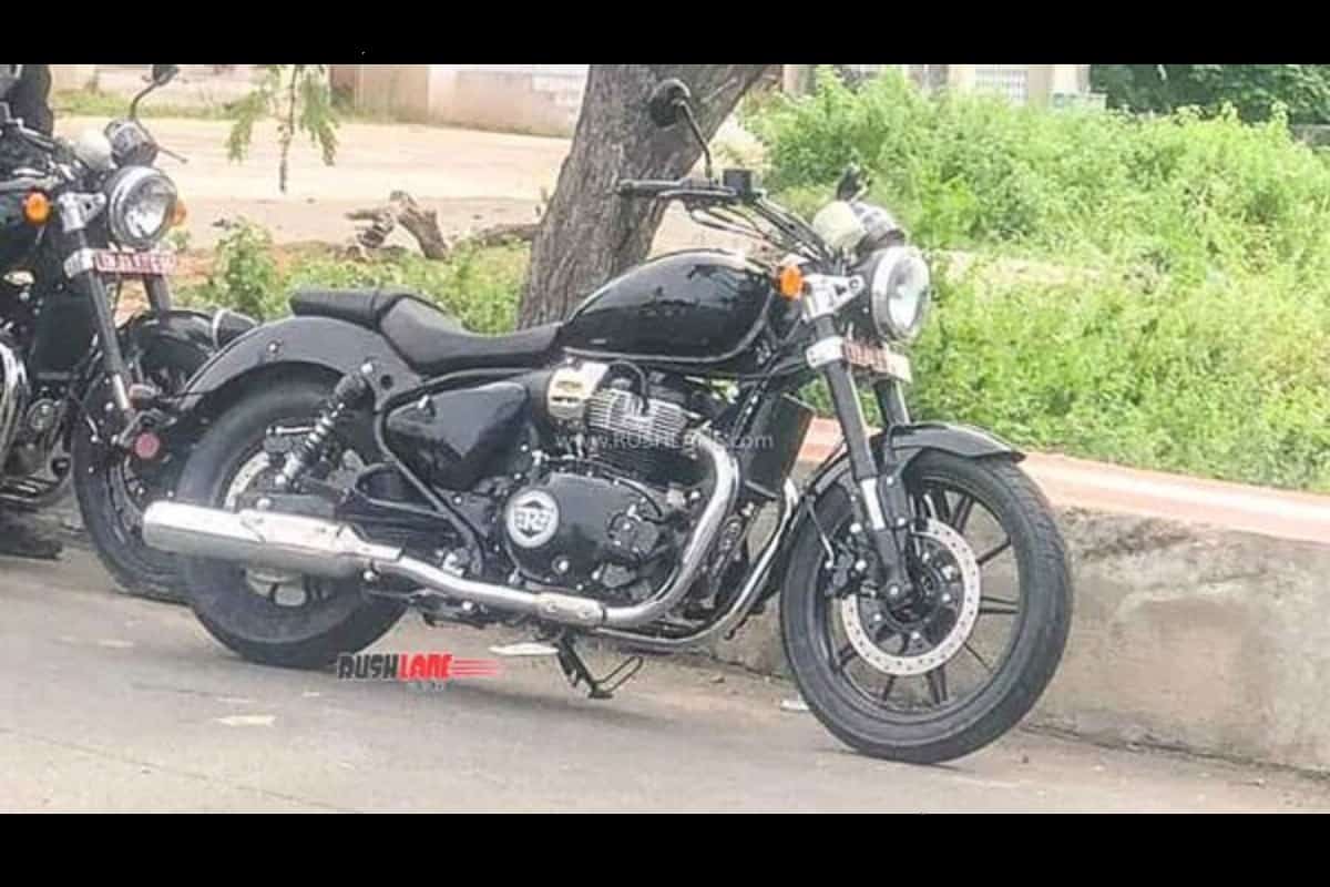 New Royal Enfield 650 Cruiser spied