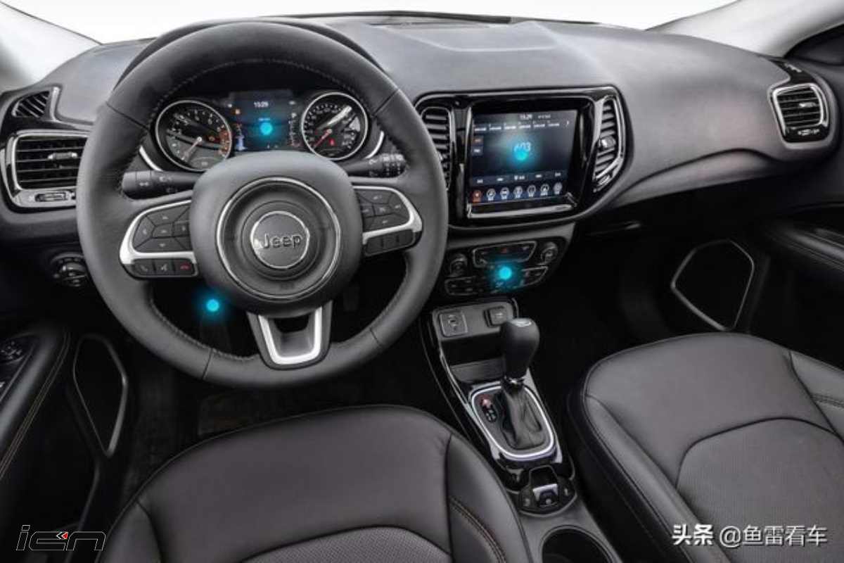 Jeep Compass Facelift Interior