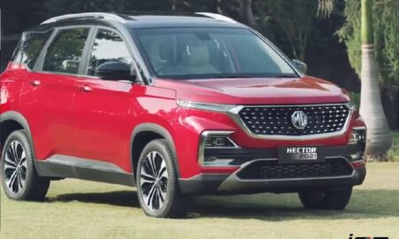 2021 MG Hector facelift SUV