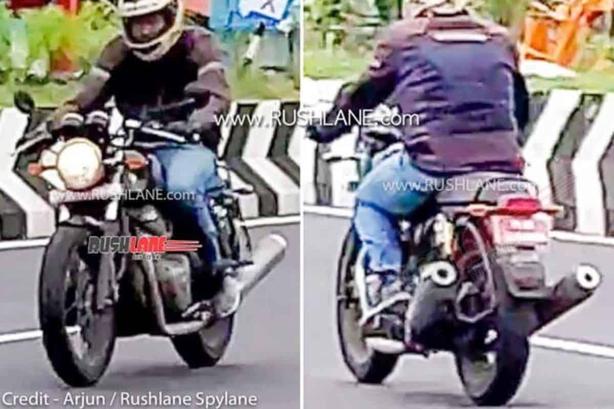 2021 Royal Enfield Continental GT 650 spied