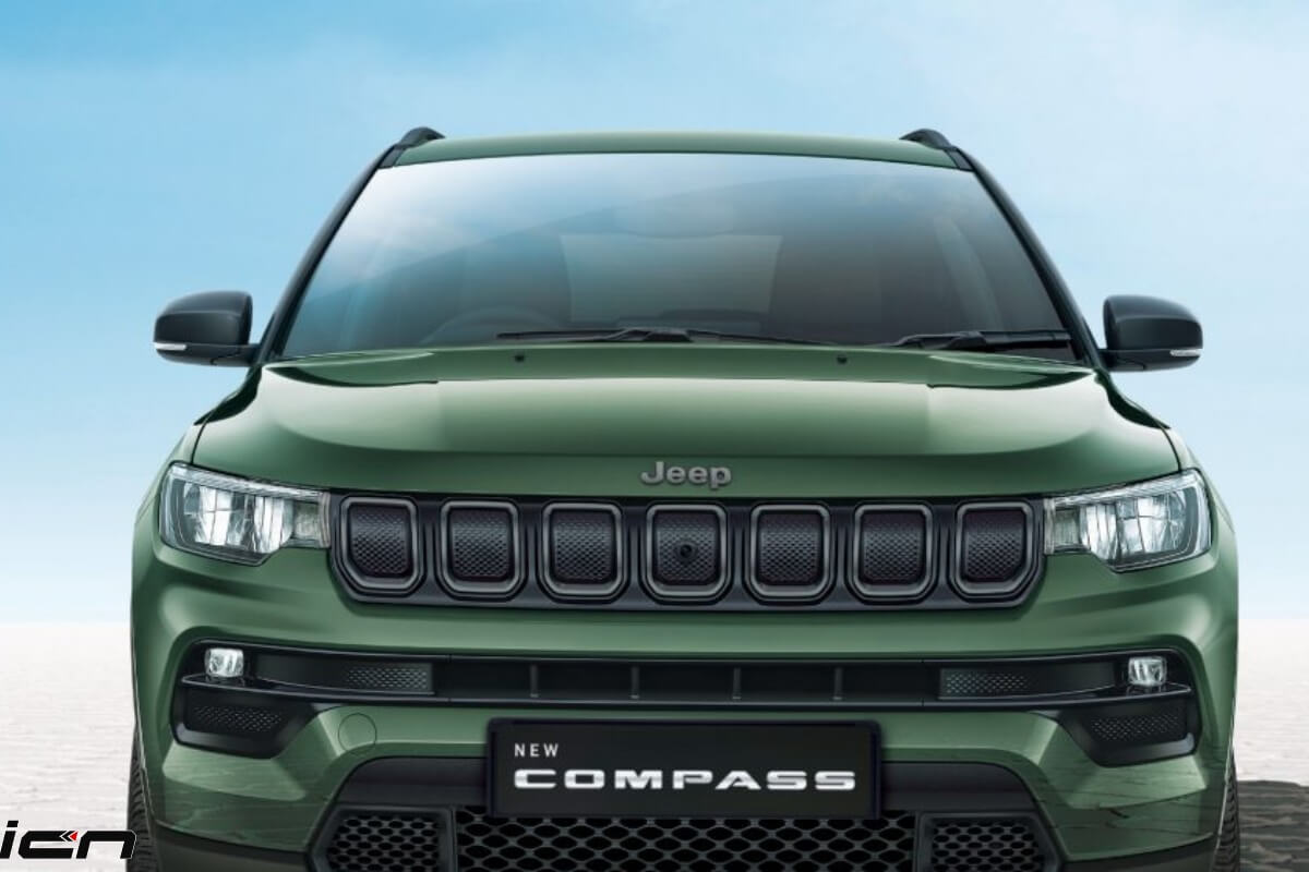 Jeep Compass facelift Techno Metallic Green