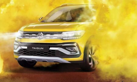 VW Taigun Front Teased