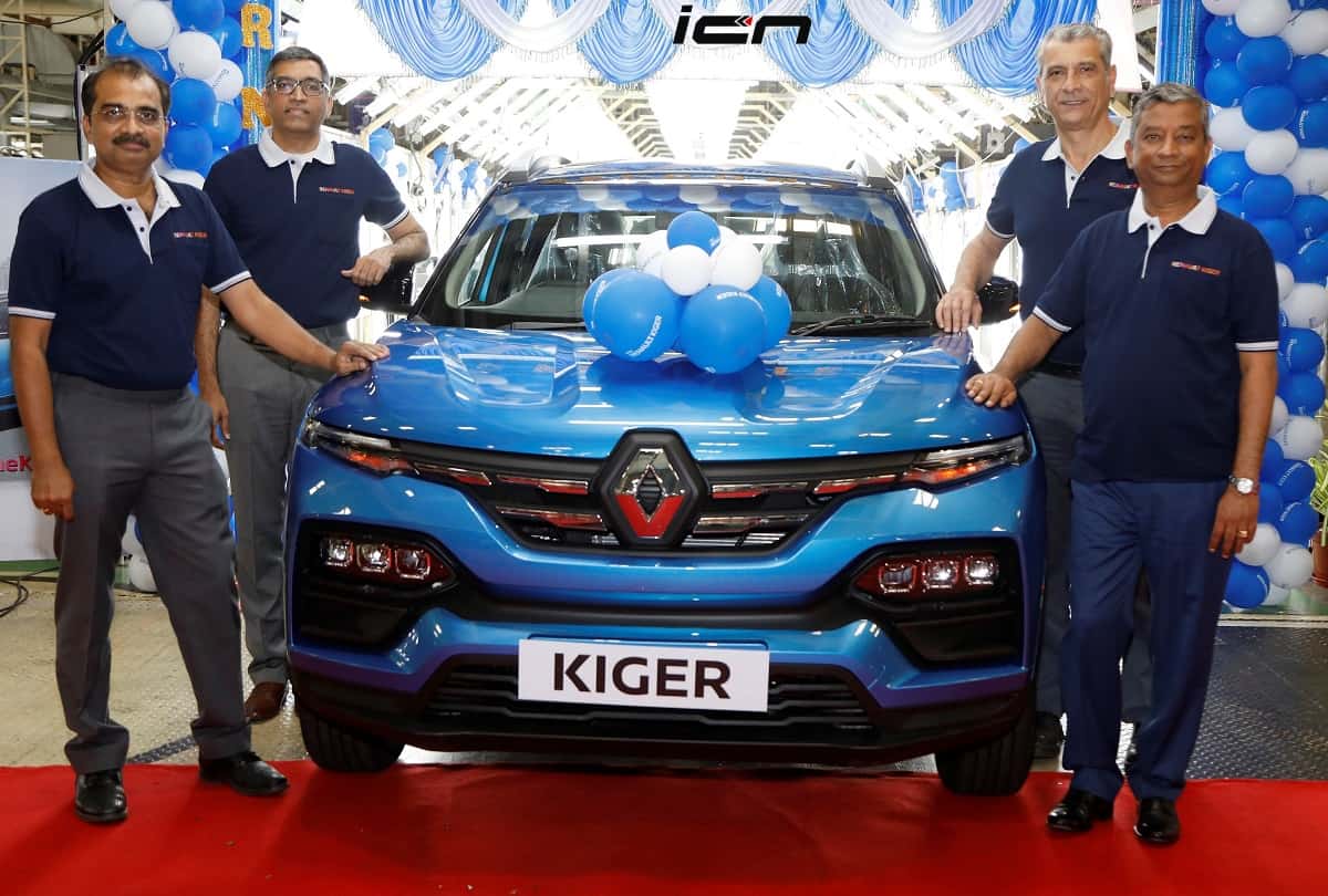 Renault Kiger Blue
