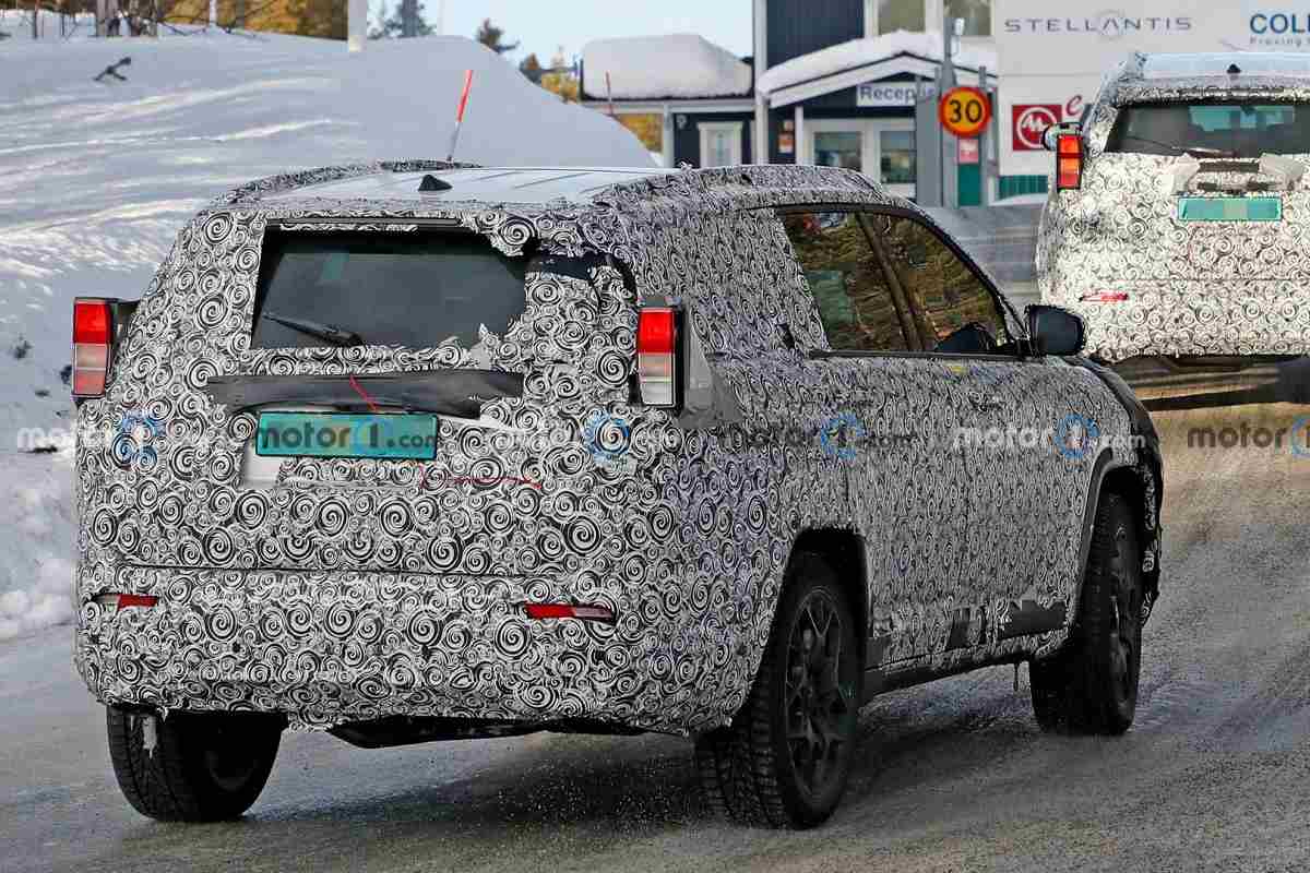 New Jeep 7 Seater SUV rear