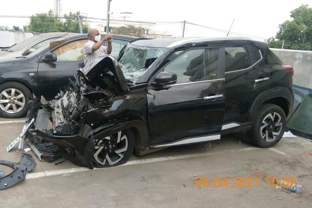 Nissan Magnite Turbo CVT Accident