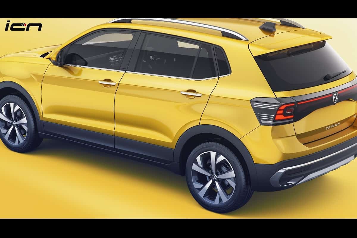 Volkswagen Taigun side profile