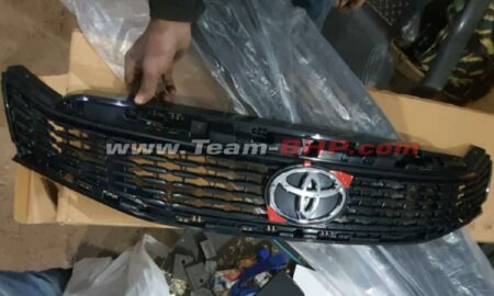 Toyota Ciaz grille spied