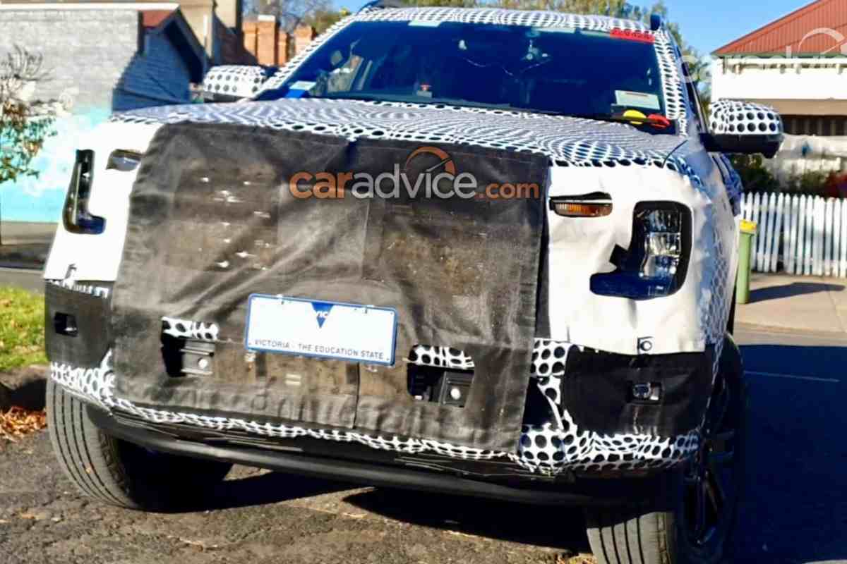 2022 Ford Endeavour Spied