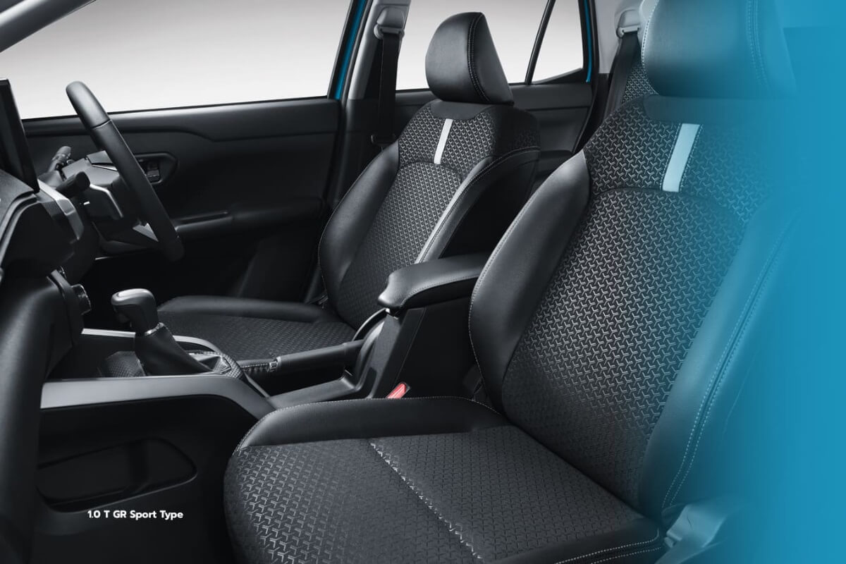 Toyota Raize GR Sport Black Interior