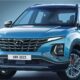 2022 Hyundai Creta facelift rendered