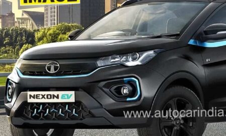 Tata Nexon EV Dark Edition Rendered