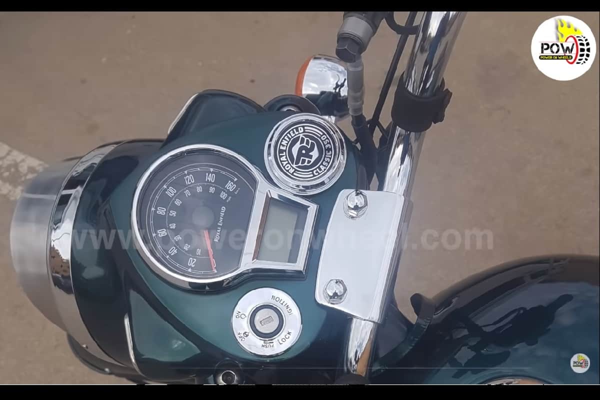 2021 Royal Enfield Classic 350 Instrument cluster