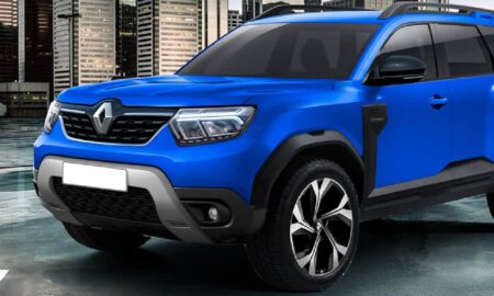 7 seater Renault Duster rendered