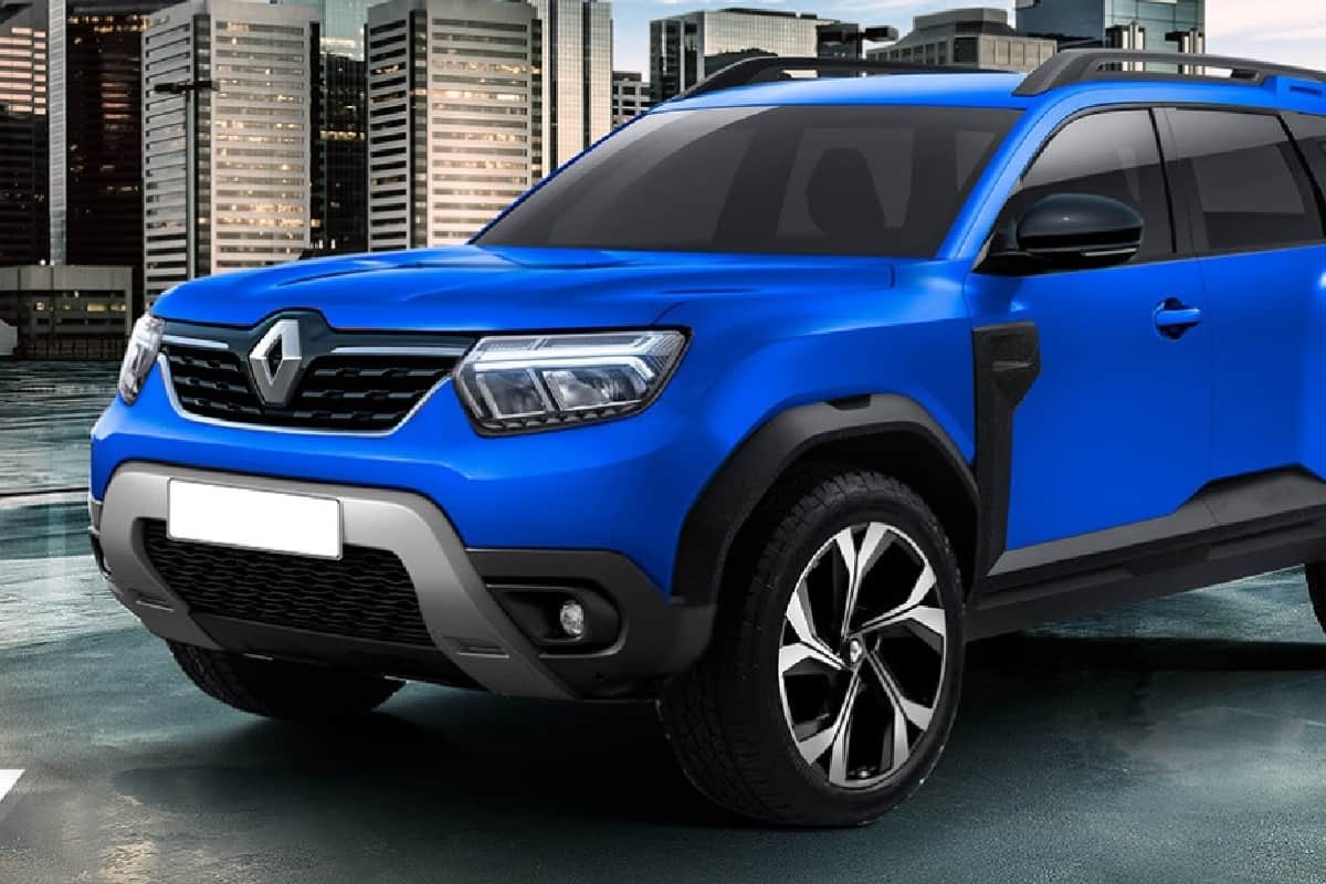 7 seater Renault Duster rendered