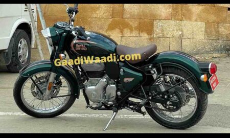 New Royal Enfield Classic 350 Spied Undisguised