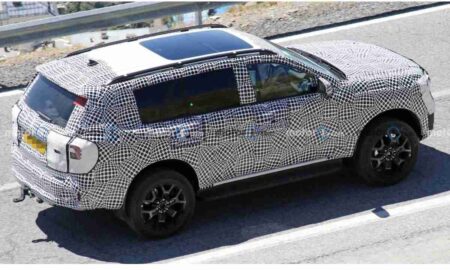2022 Ford Endeavour Sunroof Spied