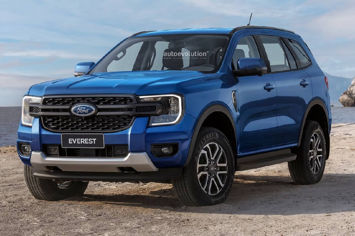 2022 Ford Endeavour Rendered