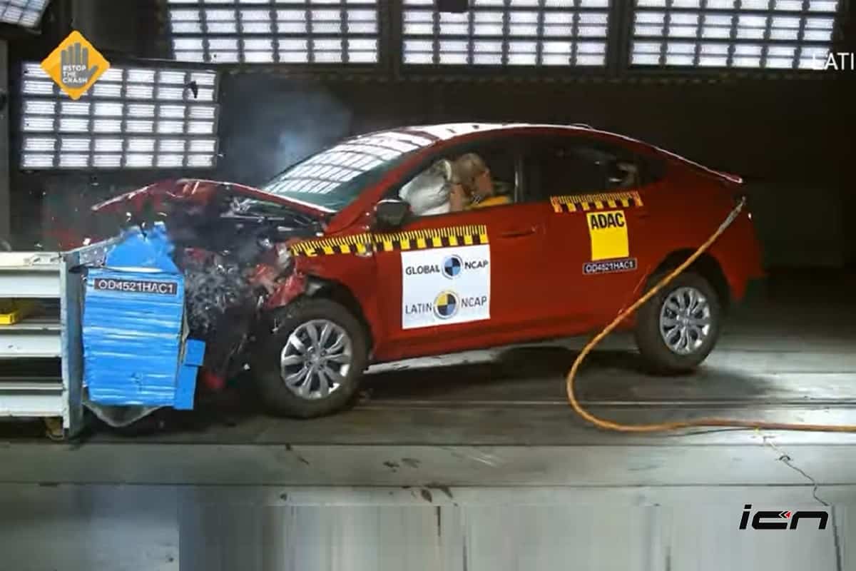 Hyundai Verna Crash Test Rating