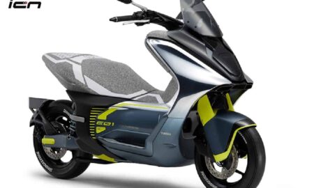 New Yamaha electric scooter