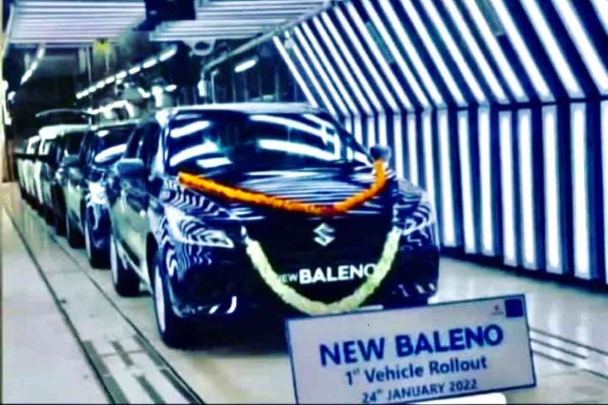 2022 Maruti Baleno Production Begins