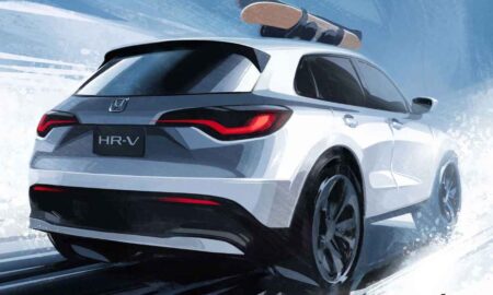 2023 Honda HR-V Design Sketch rear