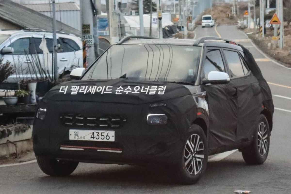 2022 Hyundai Venue N-Line Spied