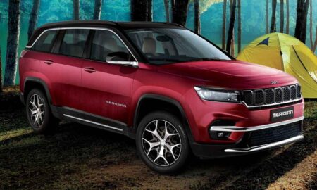 Jeep Meridian Front Revealed