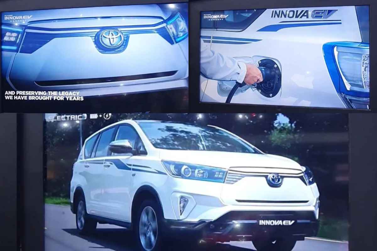 Toyota Innova Electric Concept design